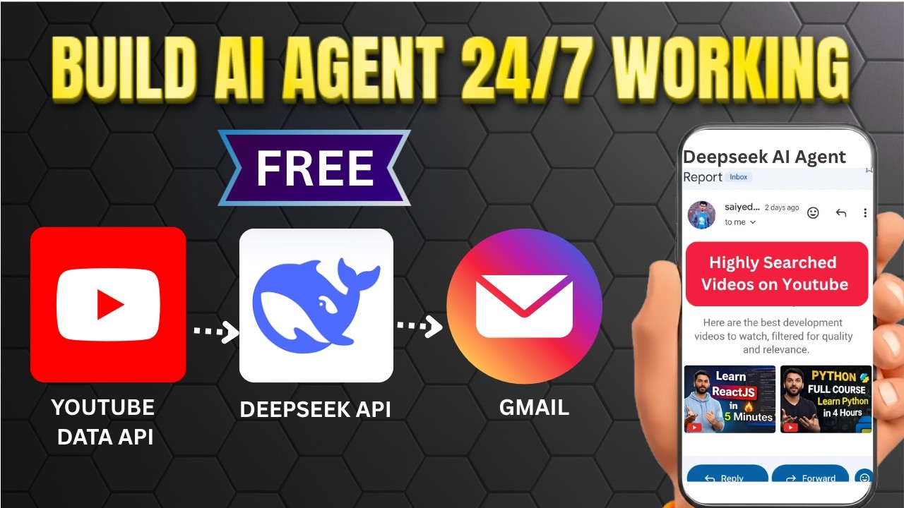 How To Build AI Agent For Free | Create Smart Automation 24/7 working ...