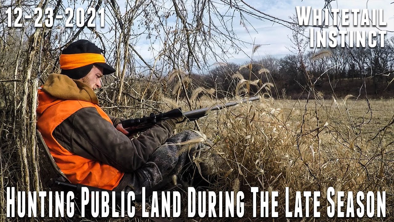 Hunting Public Land During The Late Season Muzzleloader Deer Hunting