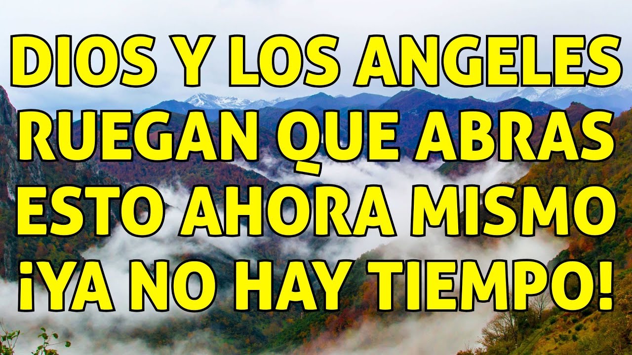 ¡Los ANGELES te Hablan Hoy! Dios Quiere que Abras ESTO Urgentemente para Recibir tu BENDICIÓN