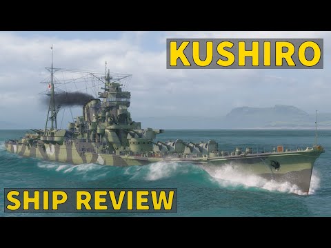 Kushiro - Review - T10 Japanese Reward Cruiser | World of Warships