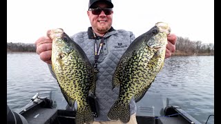 Ice Out Crappie Tips & Techniques (Early Spring)