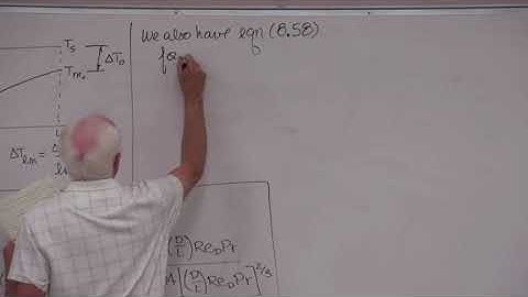 Heat Transfer (28) - Heat transfer in internal flows in tubes examples