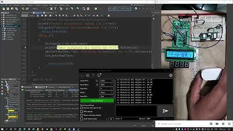 Solución ejercicio usando LCD i2c y sensor ultrasónico