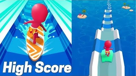 Water Race 3D High Score Aqua Gameplay Walkthrough Playthrough All Levels iOS Android Hack Challenge