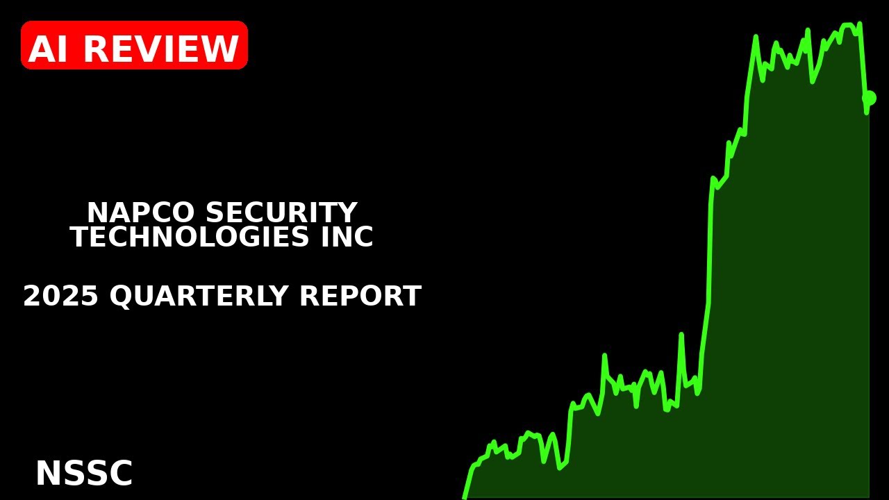 NAPCO SECURITY TECHNOLOGIES INC 2025 quarterly report