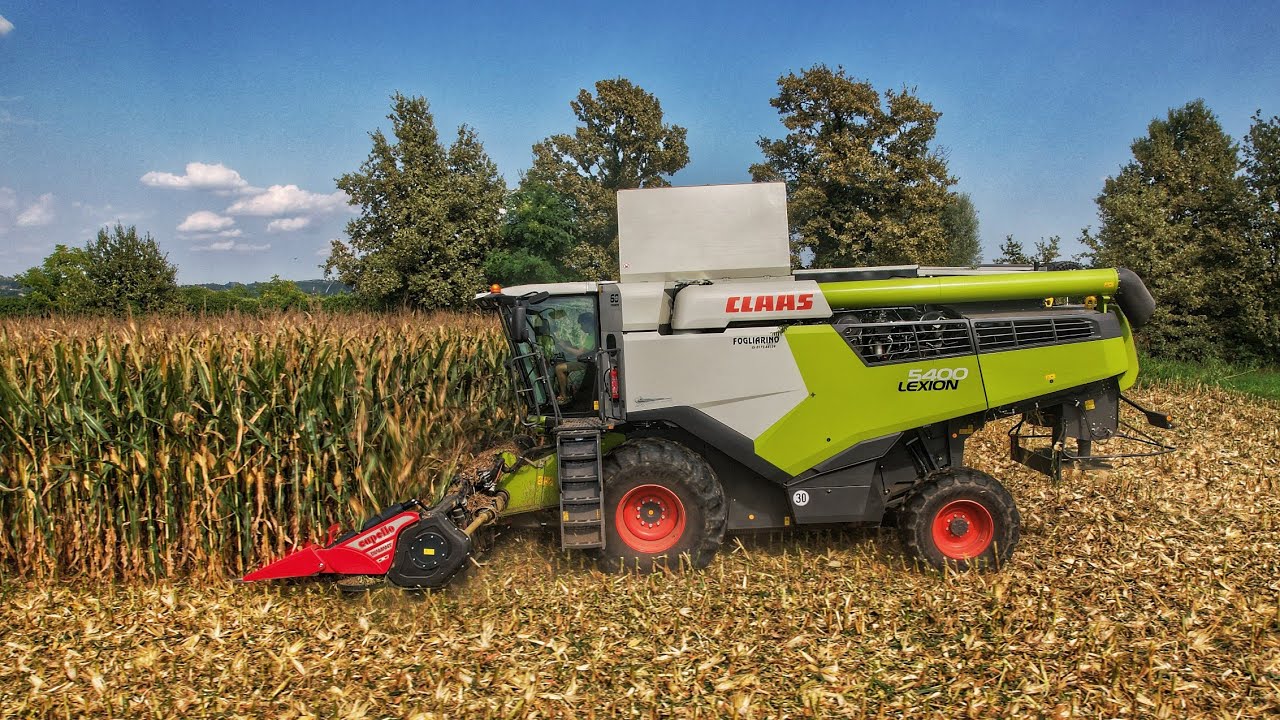 [Mais2k21] Claas Lexion 5400 con testa Capello Diamant Team Costamagna