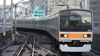 中央線209系500番台トタ82編成   2024.2.7