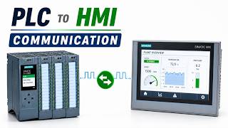 PLC to HMI Communication Tutorial | Step-by-Step  |  TIA Portal V21