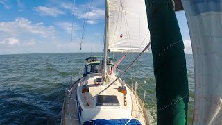 S/V SeaSprite - Sailing Around Cape Hatteras on the Inside