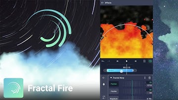 Alight Motion - Fractal Fire & Clouds Tutorial