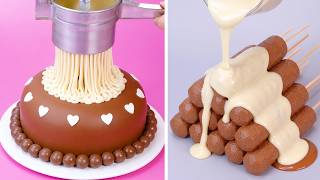 100+ Ide Membuat Kue Cokelat Sederhana 🤎 Decorating Chocolate Cakes Is So Easy With These Recipes