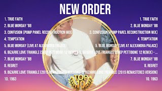 New Order The Best Music Of All Time ▶️ Full Album ▶️ Top 10 Hits Collection