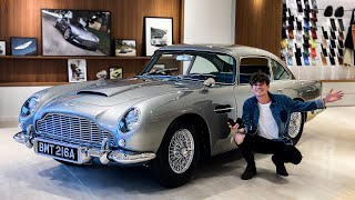 JAMES BOND’S $3,000,000 ASTON MARTIN DB5 | The Gadgets Still Work !!