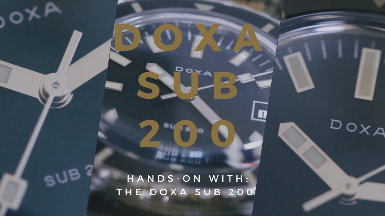 Hands-On With The Doxa Sub 200 Sharkhunter: Is this the best value  proposition diver on the market? - YouTube