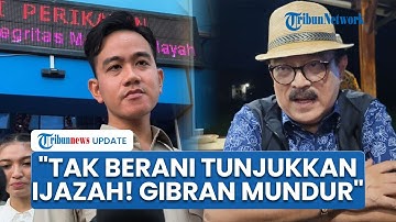 Gibran Disarankan Mundur sebagai Wapres karena Dinilai Tak Berani Tunjukkan Ijazah: Apa Susahnya?