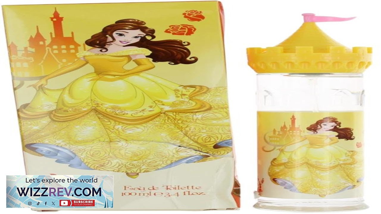 Belle By Disney Princess For Women EDT Perfume Spray 3.4oz Damaged box ...