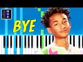Jaden  bye  piano tutorial