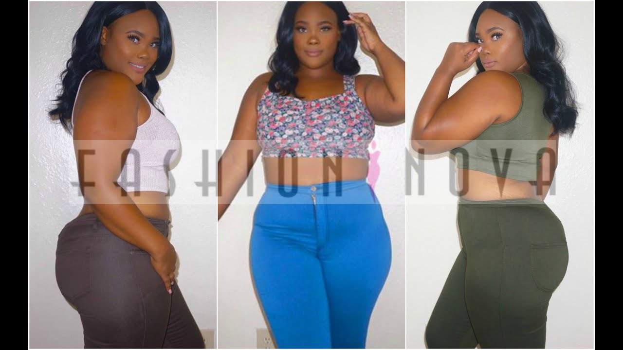 TRY ON HAUL | Fashionova Jeans | 10k GIVEAWAY! (CLOSED) - YouTube