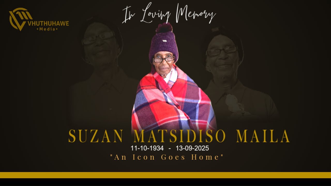 IN LOVING MEMORY OF SUZAN MATSIDISO MAILA
