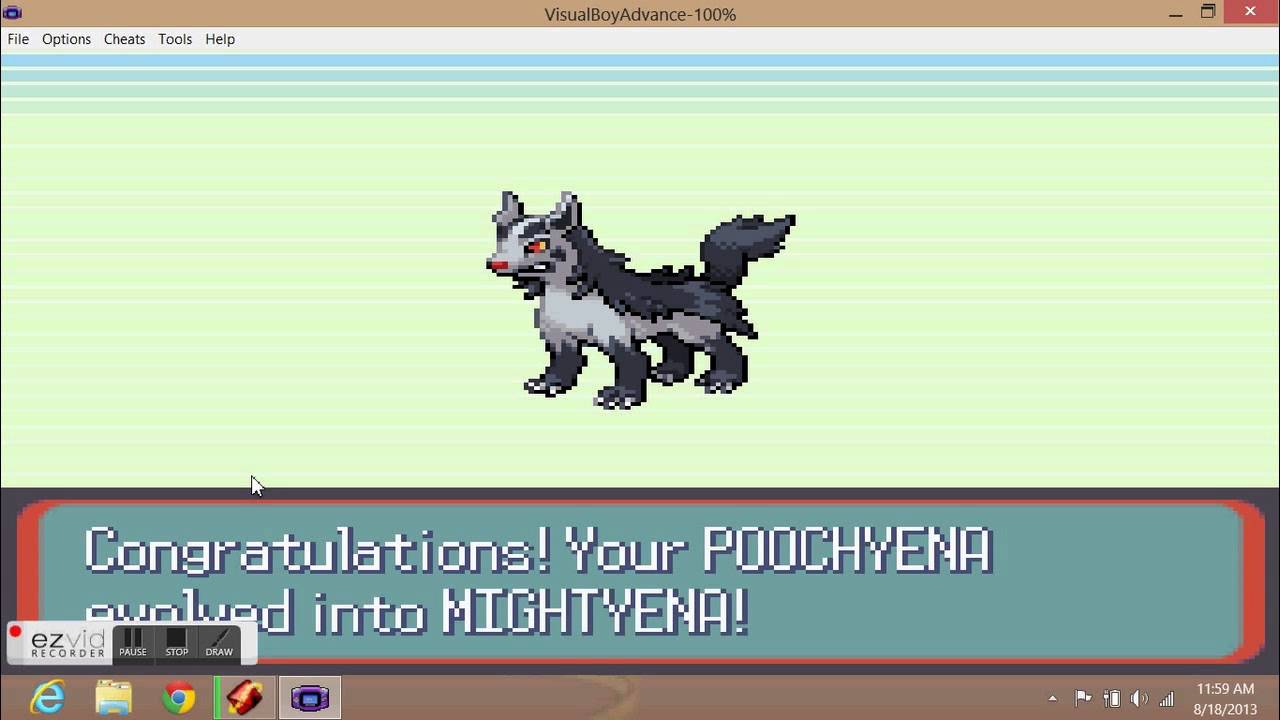 Pokemon Poochyena Evolution Chart