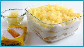 TIRAMISU Ananas Ricetta Facile e Veloce [Pineapple dessert]