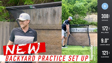4 Backyard Golf Practice Drills - Rapsodo MLM Net Mode