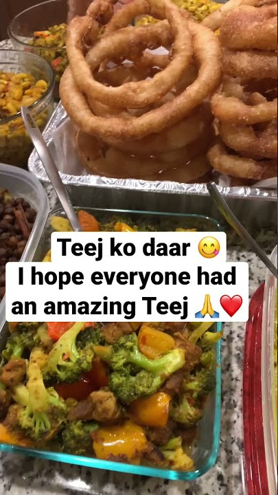 Teej ko daar !!! 😋😋