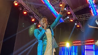 Levixone Mbeera the genesis concert performing “CHIKIBOMBE” live on stage