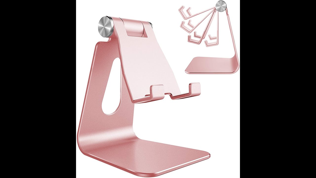 Adjustable Cell Phone Stand, CreaDream Phone Stand, Cradle, Dock, Holder, Aluminum Desktop Stand