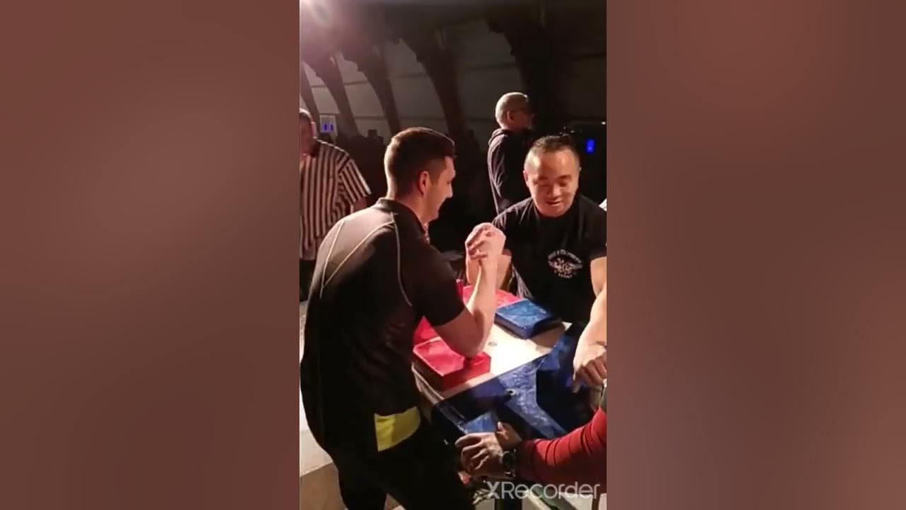 Championnat de bras de fer sportif 2018 Vélizy (amateur 80kg) YouTube