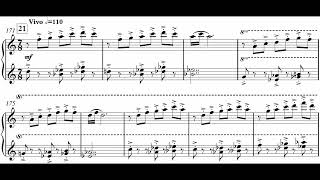 SHATAR ULZIIBAYAR - Rhapsody for piano (Score Video)
Original video recording: https://www.youtube.com/watch?v=MI8dQplx3WU
Shatar Ulziibayar (Ш.Өлзийбаяр, 1976?-) is one of Mongolias most internationally recognized living composers. Ulziibayar studied at the College of Culture in Mongolia, as well as the Moscow State University for Culture and Arts and the Gnesin Academy in Russia. His work is strongly influenced by Mongolian folk tradition, with several works for traditional instruments, particularly the morin khuur, the Mongolian bowed horsehead fiddle. Ulziibayar currently teaches composition and music theory at the Mongolian State University of Music; you can find more of his work at his YouTube channel https://www.youtube.com/@ulziibayarshatar.
Ulziibayars Rhapsody, written in 2015, won a competition organized for the 100th birth anniversary of pioneering Mongolian composer Sembiin Gonchigsumlaa. It has become a staple of the contemporary piano repertoire in Mongolia, and this live performance by Zaya Mandakhsuren (@zayapianist ) took place at the International 3rd Chopin Competition in the country. SHATAR ULZIIBAYAR - Rhapsody for piano (Score Video)