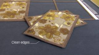 Cutting Textile Carpet With Zünd