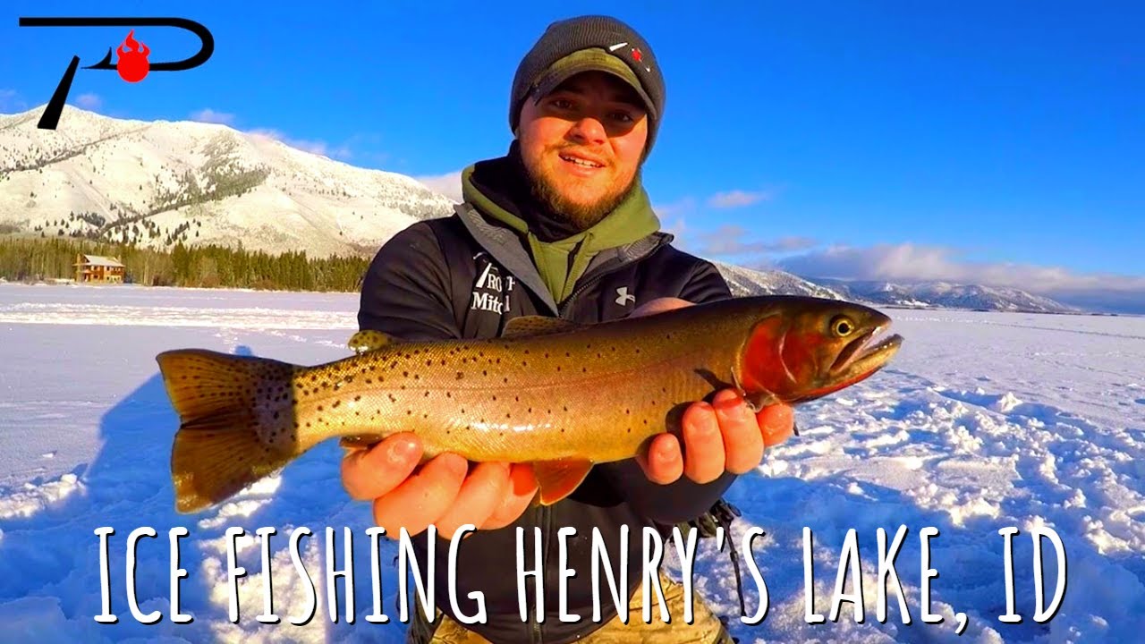 Ice Fishing Idaho's Henry's Lake YouTube