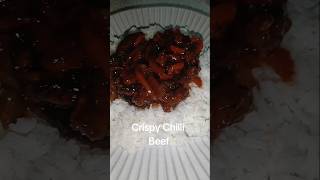 Crispy Chilli Beef 🔥 #food #cooking #foodshorts #recipe