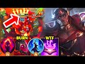 Wild Rift China Swain Mid | DARK HARVEST SWAIN = BROKEN DAMAGE MACHINE BURNS ENEMIES?! | Build Runes