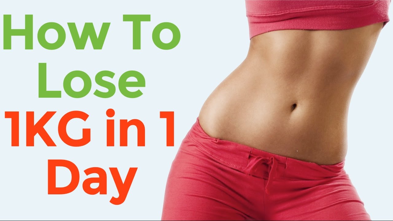 how to lose weight fast in 1 day