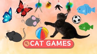 Cat Tv  Games For Cats To Enjoy  Funny Videos About Mice, Bugs, Balls, Strings...10 Hours For Cats