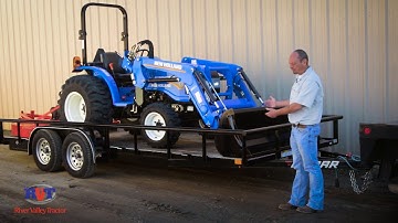 New Holland Workmaster 25 Tractor Package Deal - Riding with RVT