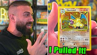 I'm Speechless...WE PULLED CHARIZARD! Pokemon Cards Opening