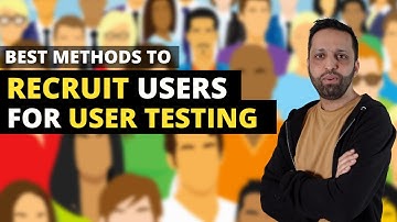 How to Hire & Recruit User Research Participants for UX Research Usability Testing Methods