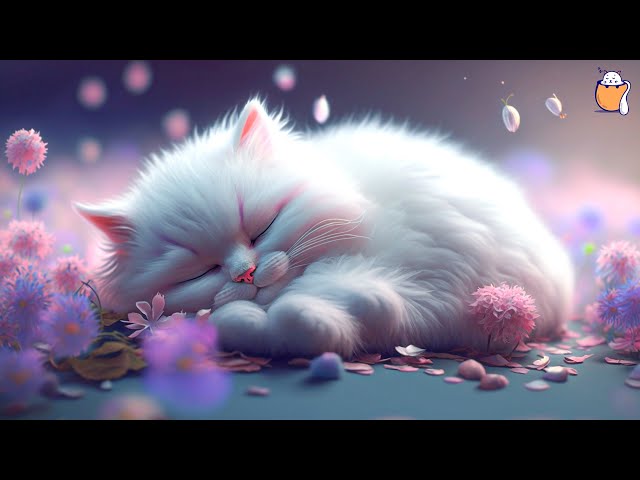 EXTRA LONG Cat Relaxation Music | Anti-Anxiety Music for Cats | Anxiety Relief in Cats | Sleepy Cat class=