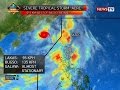 BT: Weather update as of 12:24 p.m. (Oct. 8 ,2016)