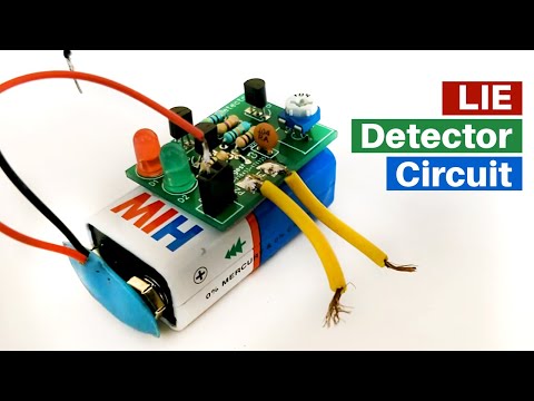 Simple Lie Detector Circuit