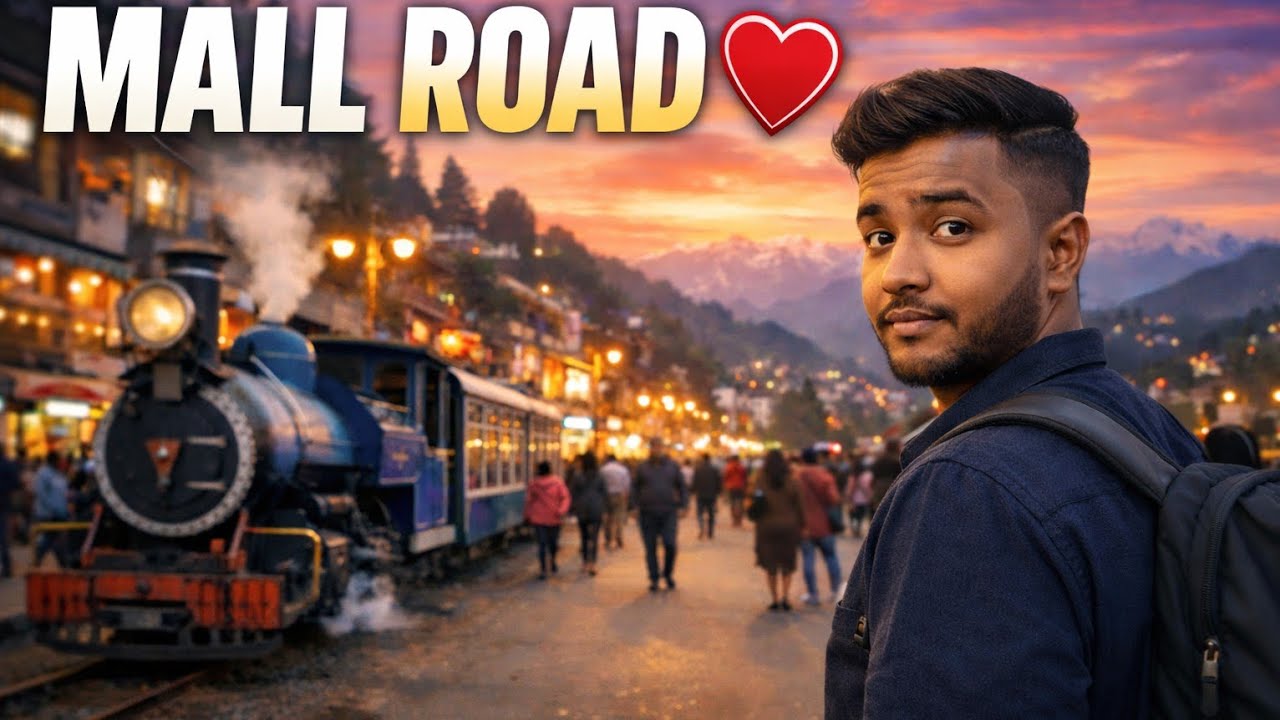 Darjeeling Mall Road Night Walk | Full Market Experience 🏔️