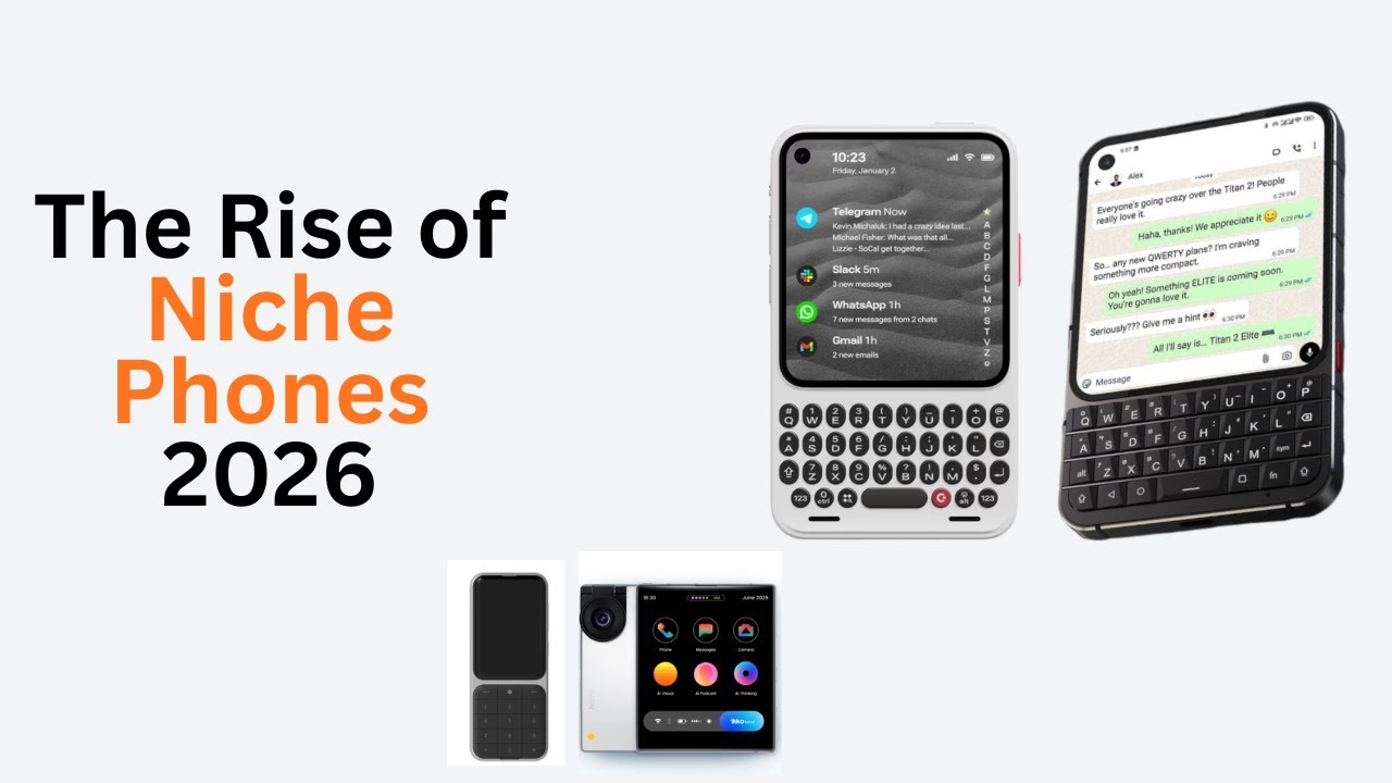 Unihertz Just Copied Clicks?! Titan 2 Elite vs Communicator Comparison