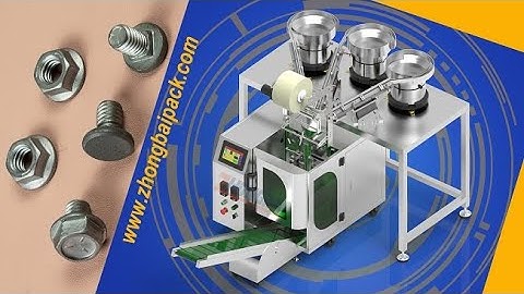Automatic Hardware Screw Bolt Nut Packaging Machine