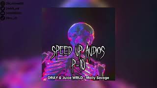 DRAY & Juice WRLD - Molly Savage [𝙎𝙋𝙀𝙀𝘿 𝙐𝙋] (sped up)