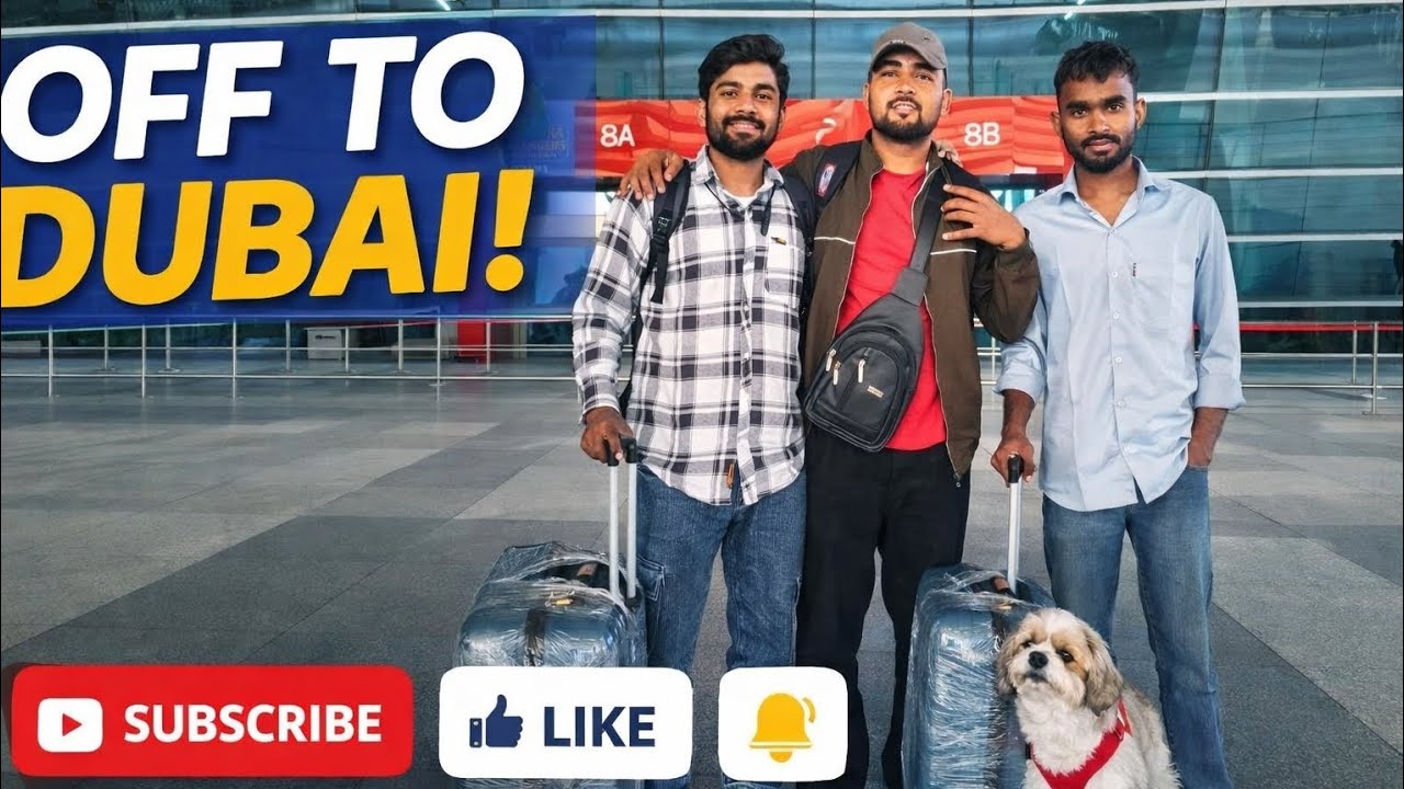 Last Selfie Before Dubai Flight 📸✈️ IGI Airport Emotional Moments 