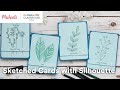 Online Class: Sketched Card Set With Silhouette | Michaels