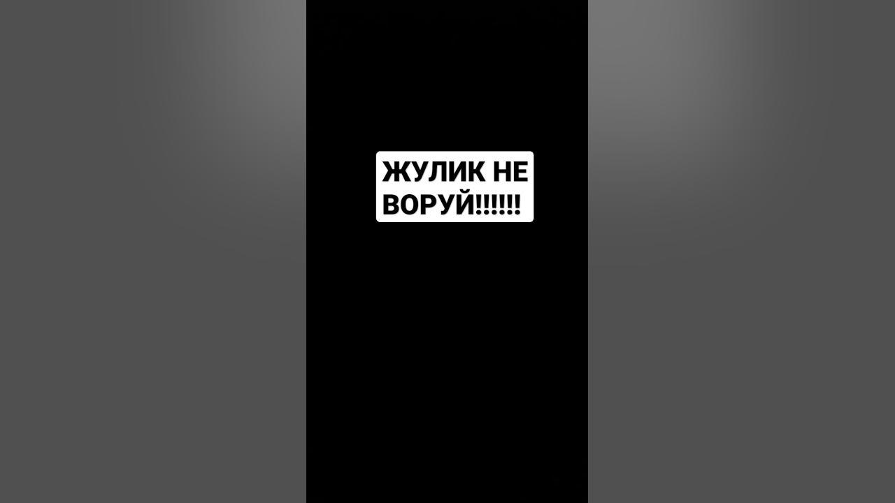 ЖУЛИК НЕ ВОРУЙ Youtube